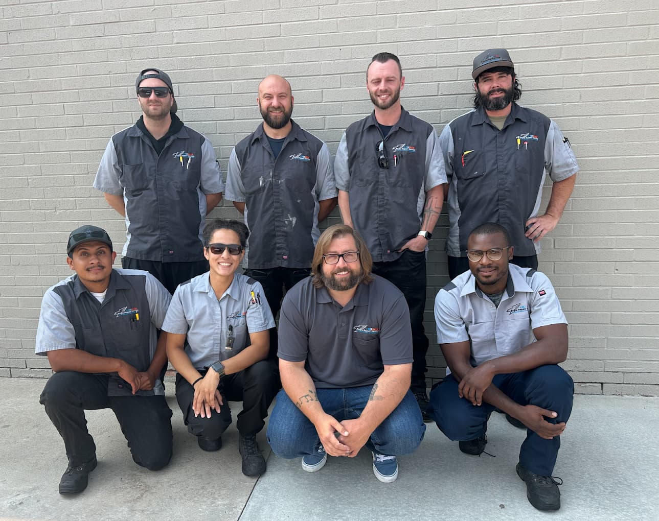 The Eagle Repair Service team